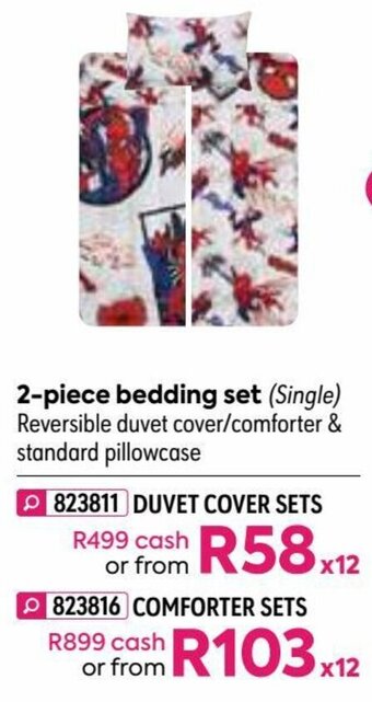 HomeChoice Comforter Sets offer