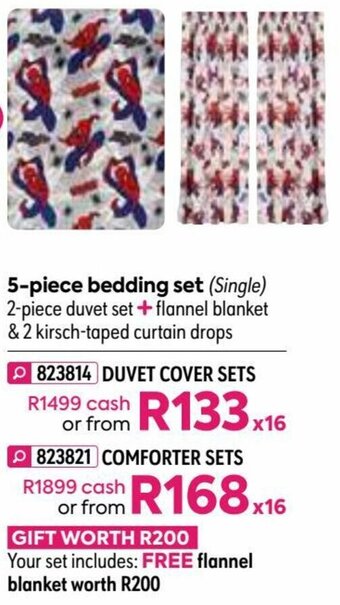 HomeChoice Comforter Sets offer