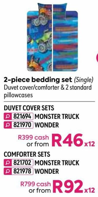 HomeChoice Comforter Sets offer