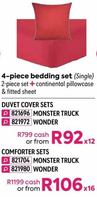 HomeChoice Duvet Cover Sets offer
