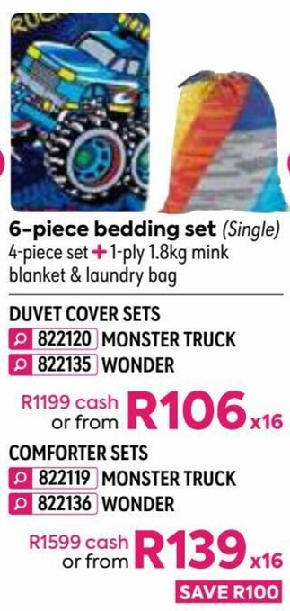 HomeChoice Comforter Sets offer