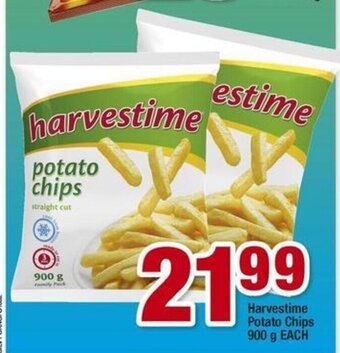Harvestime Potato Chips 900g