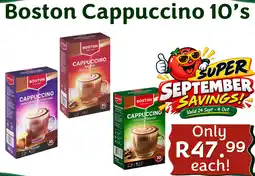 Foodeez Boston Cappuccino offer