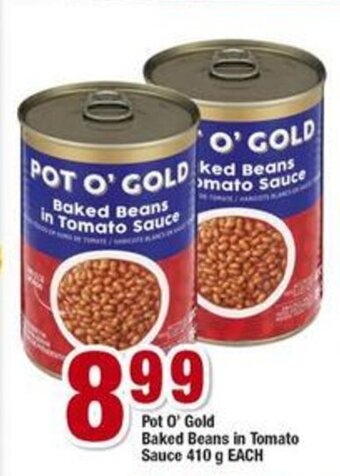 OK Foods Pot O' Gold Baked Beans in Tomato Sauce 410g offer