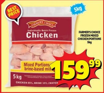 Usave Farmer's Choice Frozen Mixed Chicken Portions 5kg offer