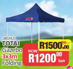 KitKat Cash and Carry TOTAI Gazebo 3x3m Folding offer