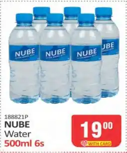 KitKat Cash and Carry NUBE Water 500ml 6s offer