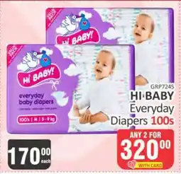 KitKat Cash and Carry HI BABY Everyday Diapers 100s offer