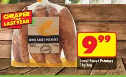 Shoprite JEWEL SWEET POTATOES 1kg bag offer
