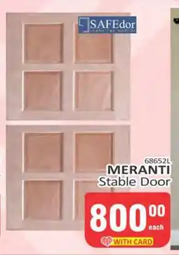 KitKat Cash and Carry MERANTI Stable Door offer