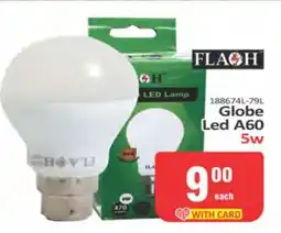 KitKat Cash and Carry Globe Led A60 5w offer
