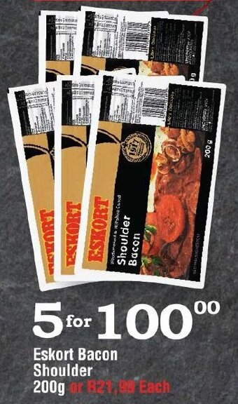Oxford Freshmarket Eskort Bacon Shoulder 200g offer