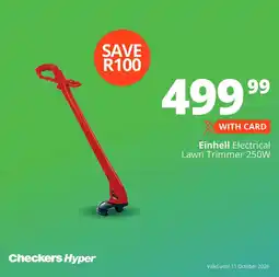 Checkers Einhell Electrical Lawn Trimmer 250W offer