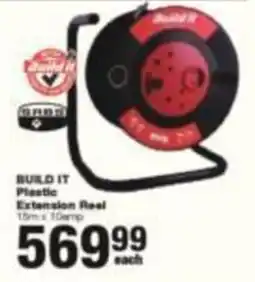 Build It BUILD IT Plastic Extension Reel offer