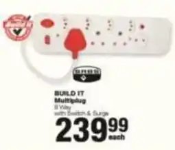 Build It BUILD IT Multipug offer