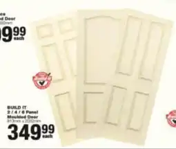 Build It BUILD IT 2 / 4 / 6 Panel Moulded Door offer