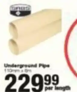 Build It GALAXY Underground Pipe offer