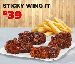 Hungry Lion Sticky Wing It offer