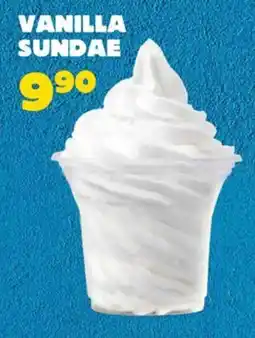 Hungry Lion Vanilla Sundae offer