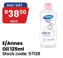 Africa Cash and Carry Elizabeth Anne's baby oil offer
