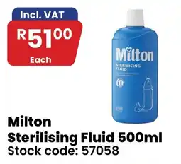Africa Cash and Carry Milton Sterilising Fluid offer