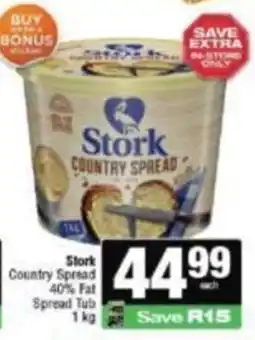 KwikSpar Stork Country Spread offer