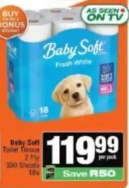 KwikSpar Baby Soft Toilet Tissue offer