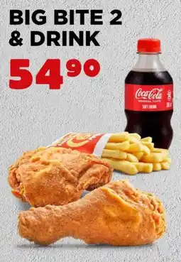 Hungry Lion Big Bite 2 & Drink offer