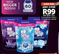 Checkers Sta-Soft Ultra Concentrate Fabric Conditioner offer