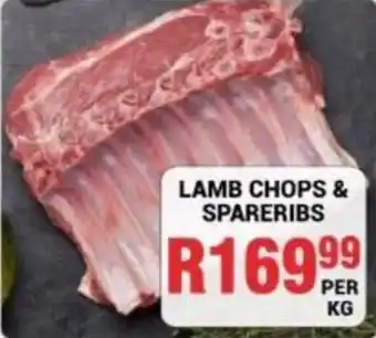 LAMB CHOPS & SPARERIBS