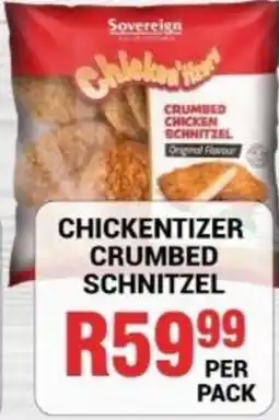 Chikro Food Market Chickentizer Crumbed Schnitzel offer