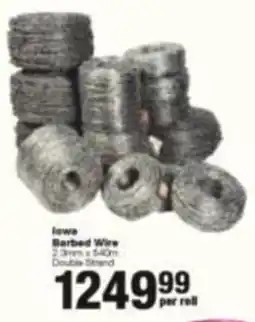 Build It Iowa Barbed Wire offer