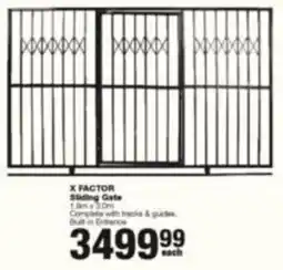 Build It X FACTOR Sliding Gate offer