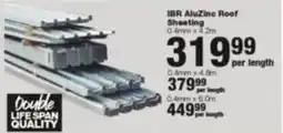 Build It IBR AluZinc Roof Sheeting offer