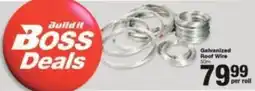 Build It Galvanized Roof Wire offer