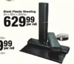 Build It Black Plastic Sheeting offer