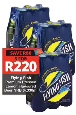 Checkers Liquor Shop Flying Fish Premium Pressed Lemon Flavoured Beer offer