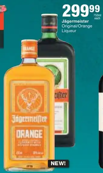 Jägermeister Orange Liqueur