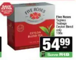 KwikSpar Five Roses Ceylon Blend Tea offer