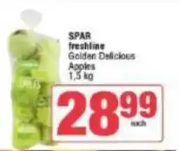 KwikSpar SPAR freshline Golden Delicious Apples offer