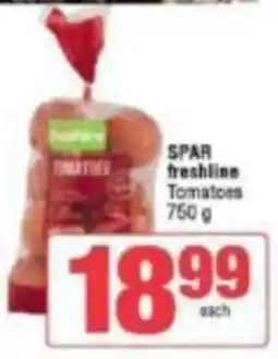 KwikSpar SPAR freshline Tomatoes offer