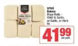 KwikSpar SPAR Bakery Braai Rolls offer