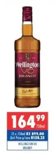 Ultra Liquors Wellington VO Brandy offer