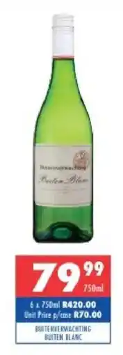 Ultra Liquors Buitenverwachting Buiten Blanc offer