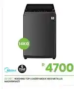 Fair Price Washing Top Loader Midea 14kg Metallic MA200W140/T offer