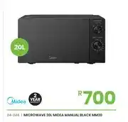 Fair Price Microwave 20L Midea Manual Black MM20 offer