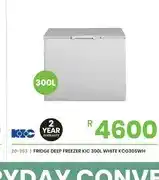 Fair Price Fridge Deep Freezer KIC 300L White KCG305WH offer