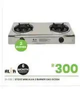 Fair Price STOVE MINI ALVA 2 BURNER GAS GCS04 offer