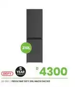 Fair Price Fridge BMF Defy 210L Innox DAC363 offer