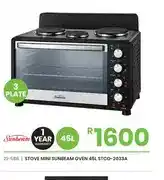 Fair Price STOVE MINI SUNBEAM OVEN 45L STCO-2033A offer